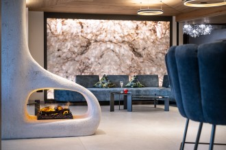 Accogliete bar e lounge at Hotel Santner